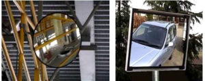 Industrial surveillance mirrors