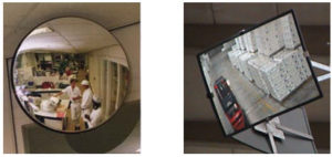 Internal surveillance mirrors