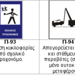 Διάφορες πληροφοριακές πινακίδες